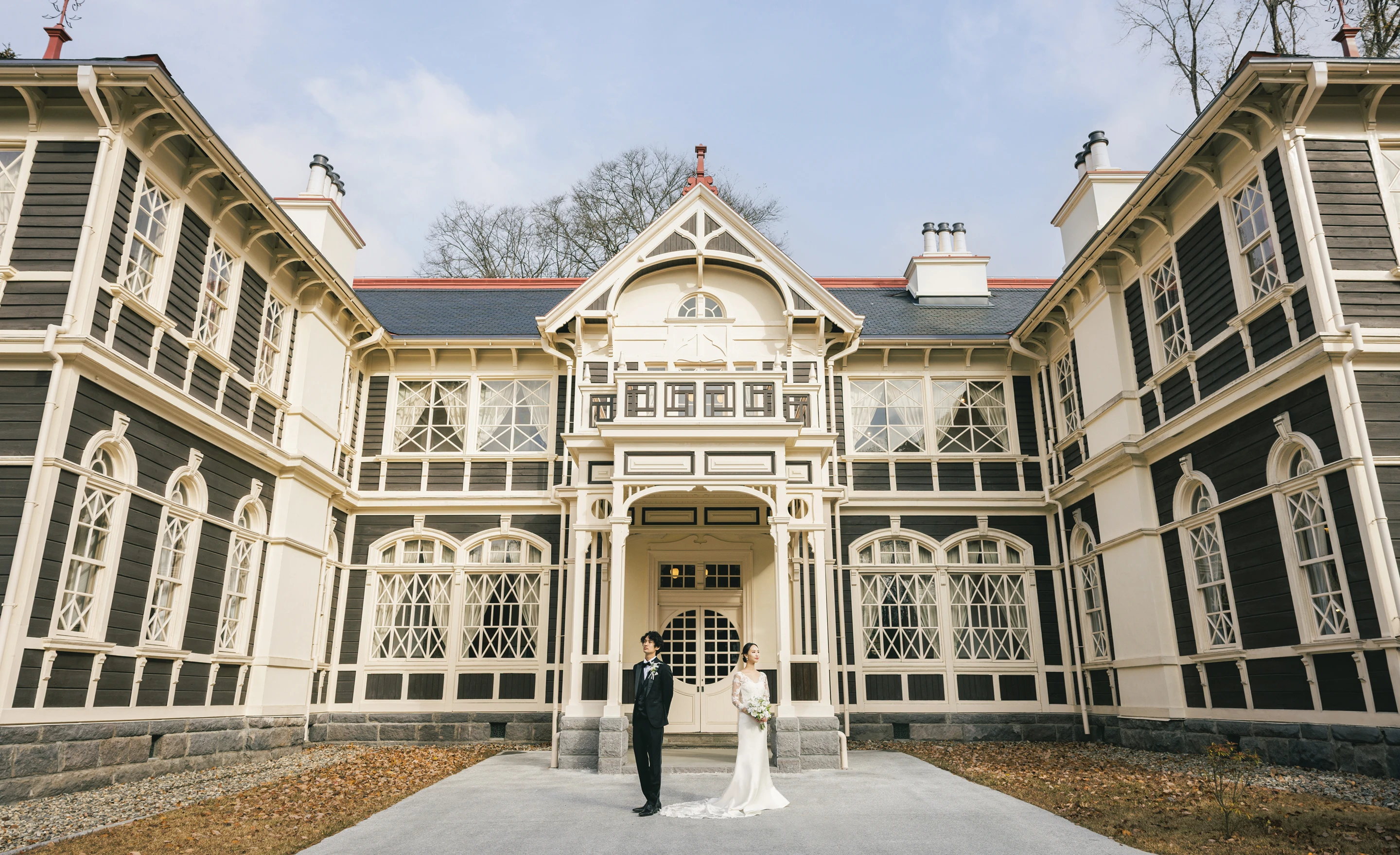 写真：重要文化財 旧三笠ホテル