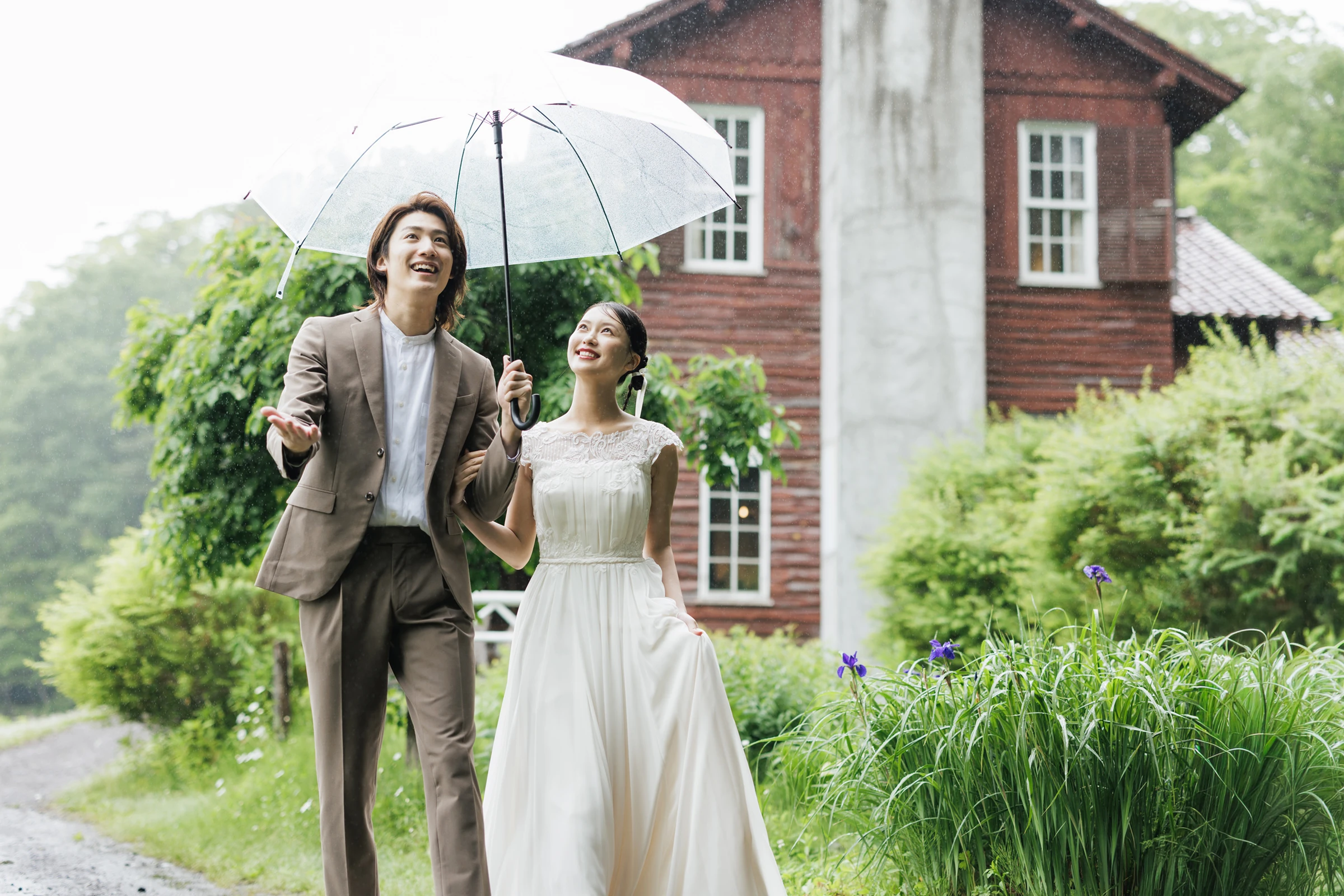 写真：洋装 軽井沢タリアセン