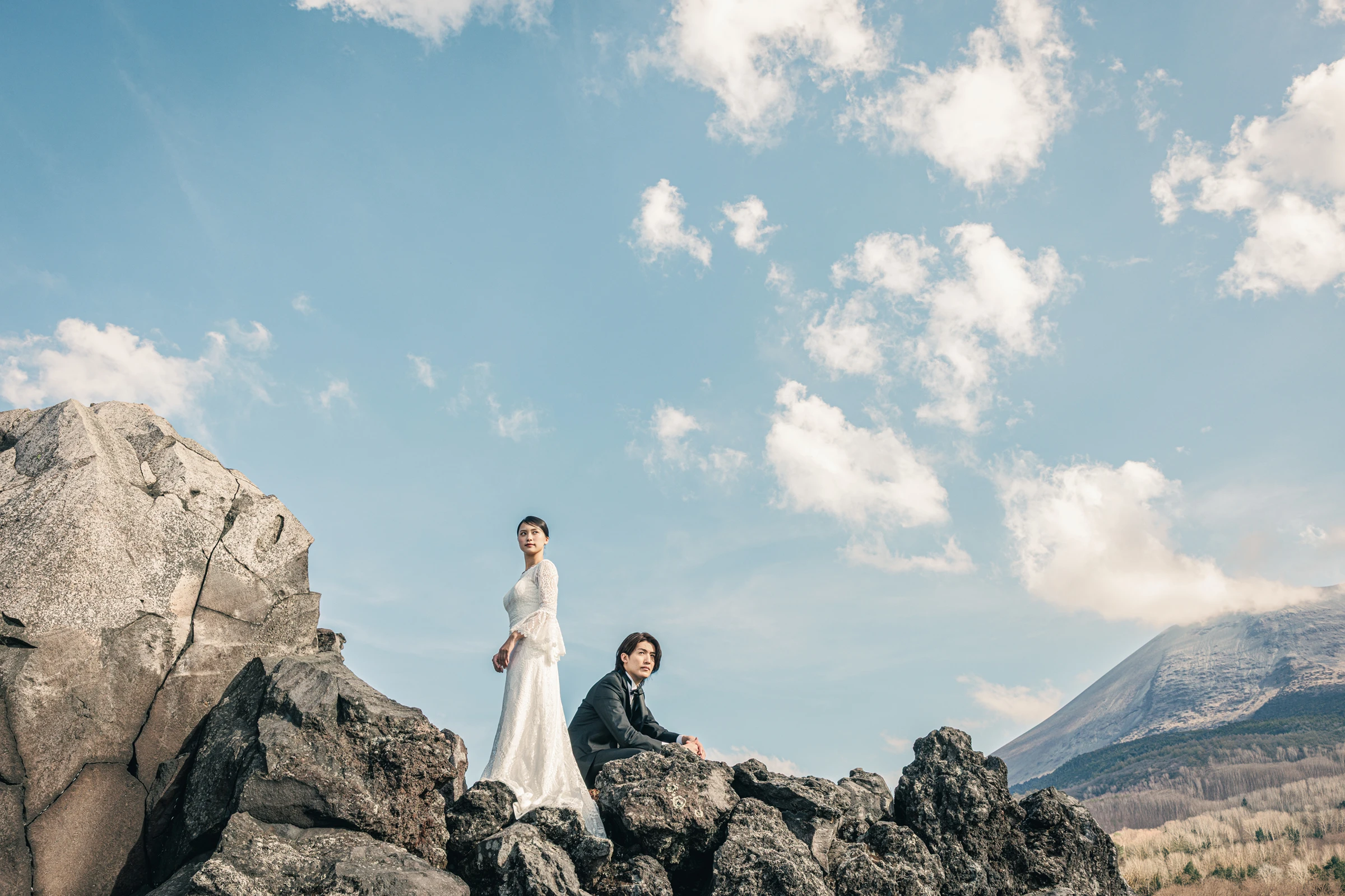 写真：洋装 鬼押出し園