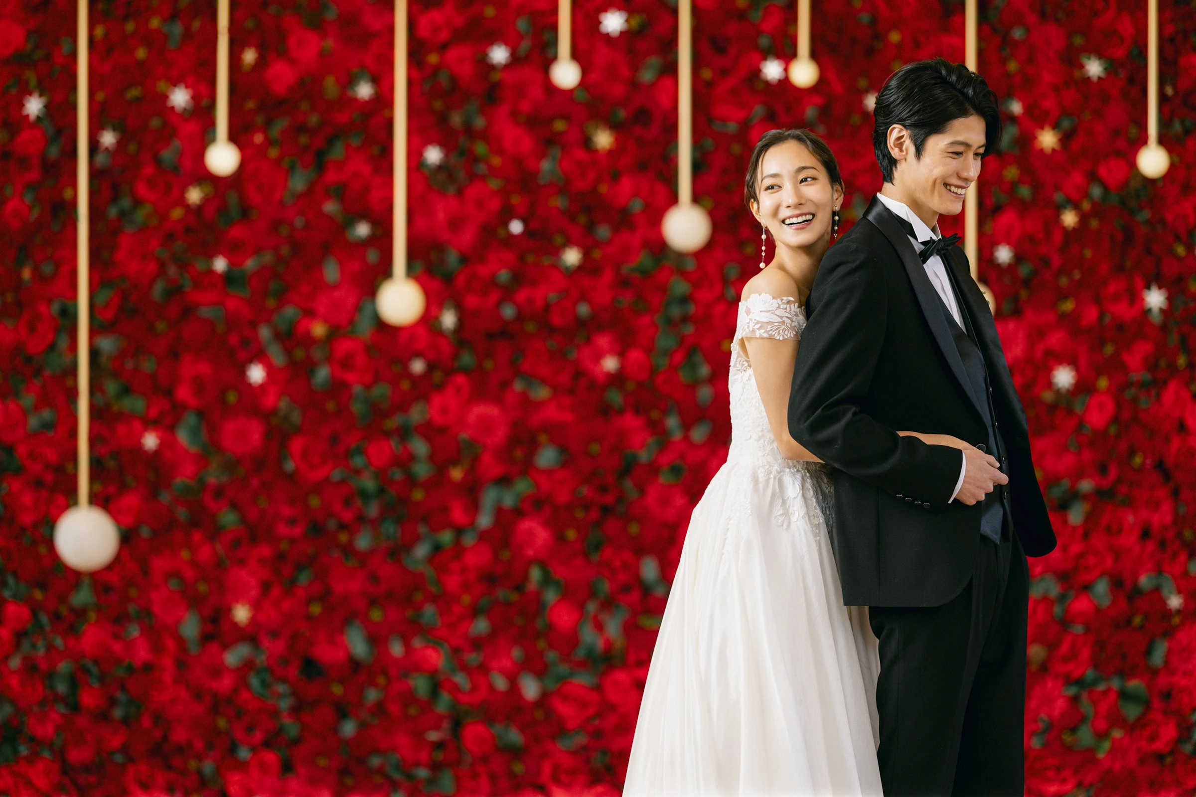 写真:洋装 クリスマスの森