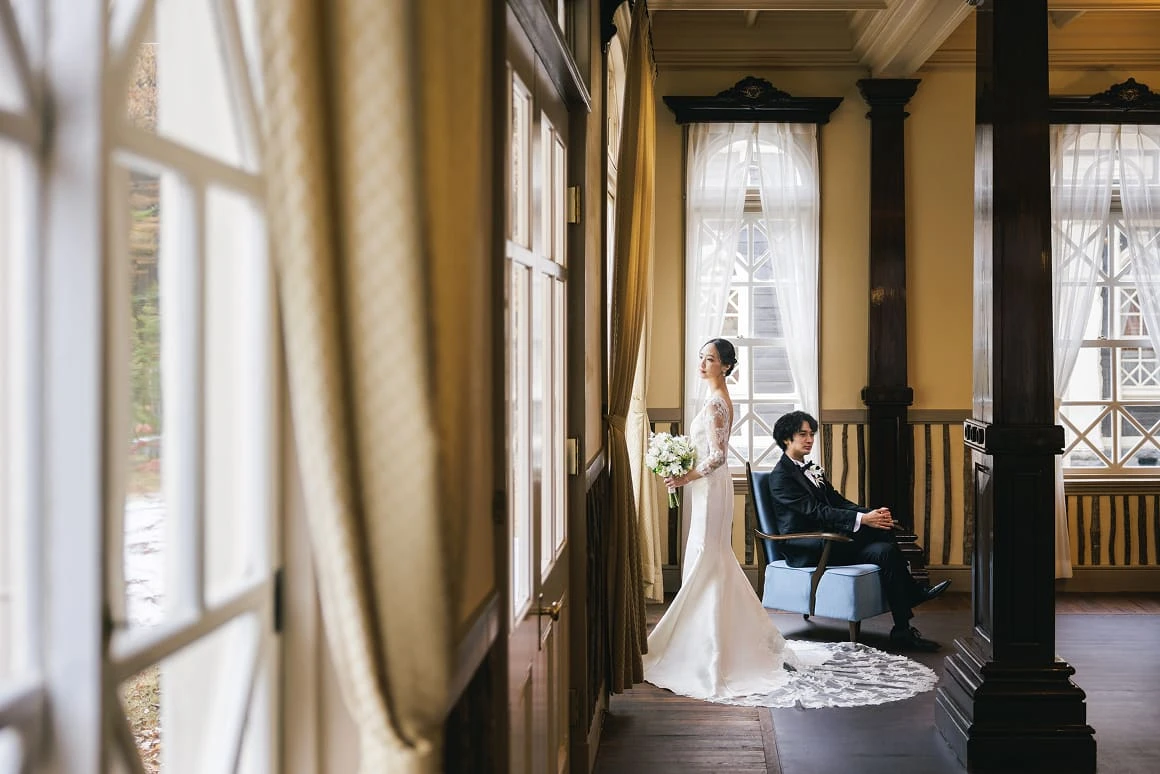 写真: 重要文化財 旧三笠ホテル