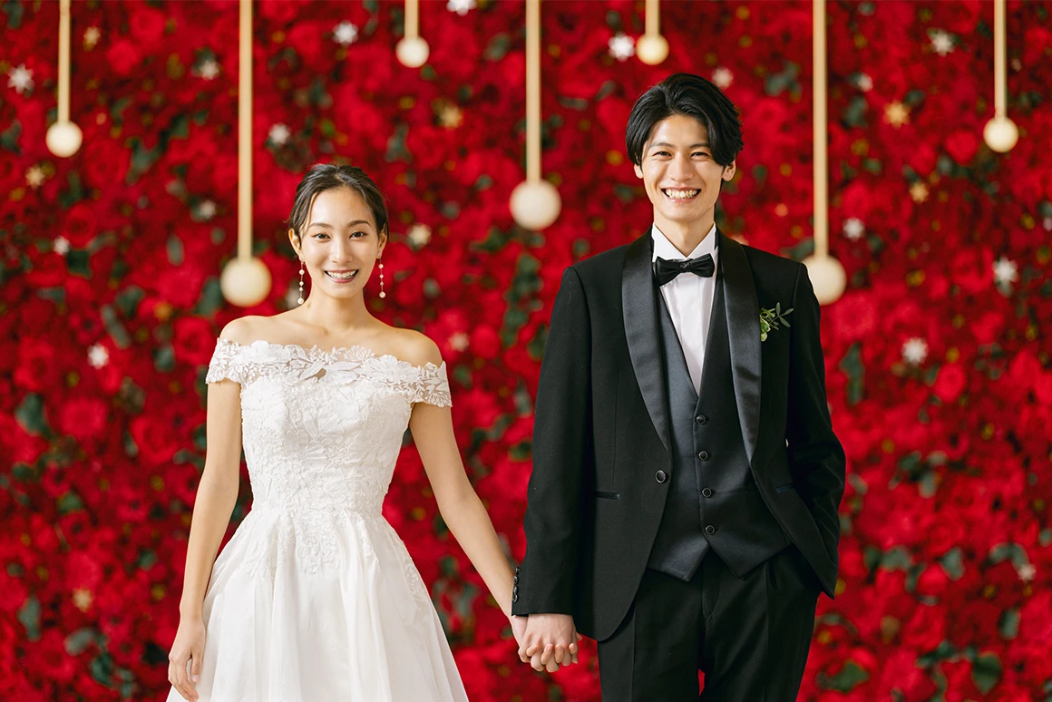 写真：クリスマスの森