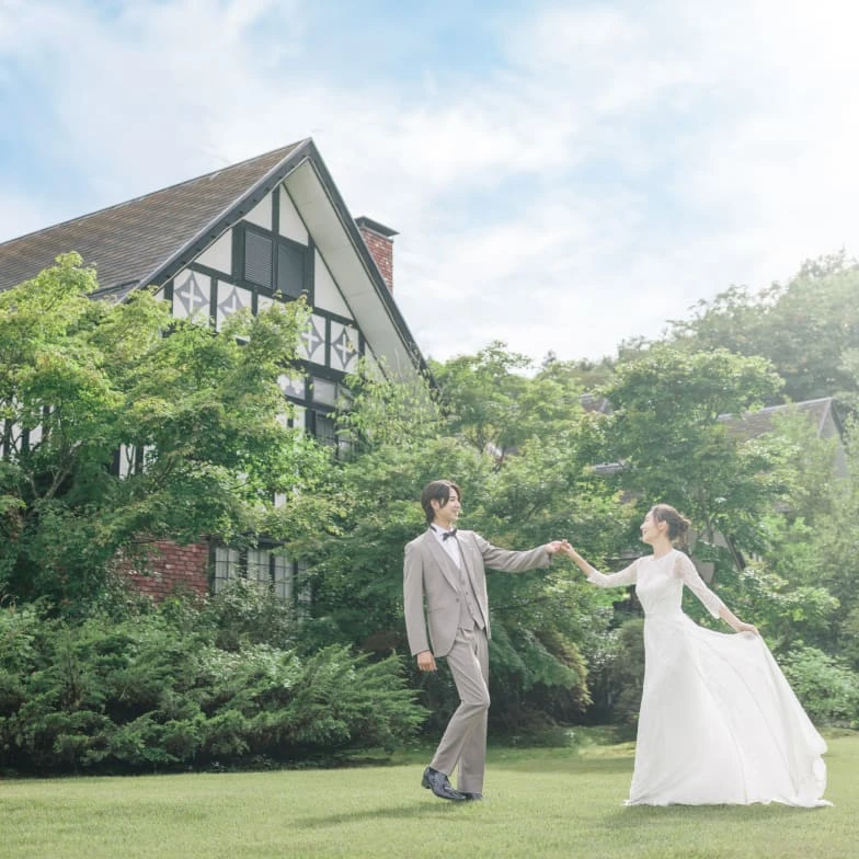 写真：ジェネラス軽井沢でのロケーションフォト