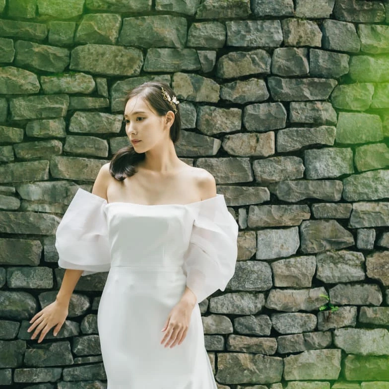 写真：石の教会 内村鑑三記念堂でのロケーションフォト